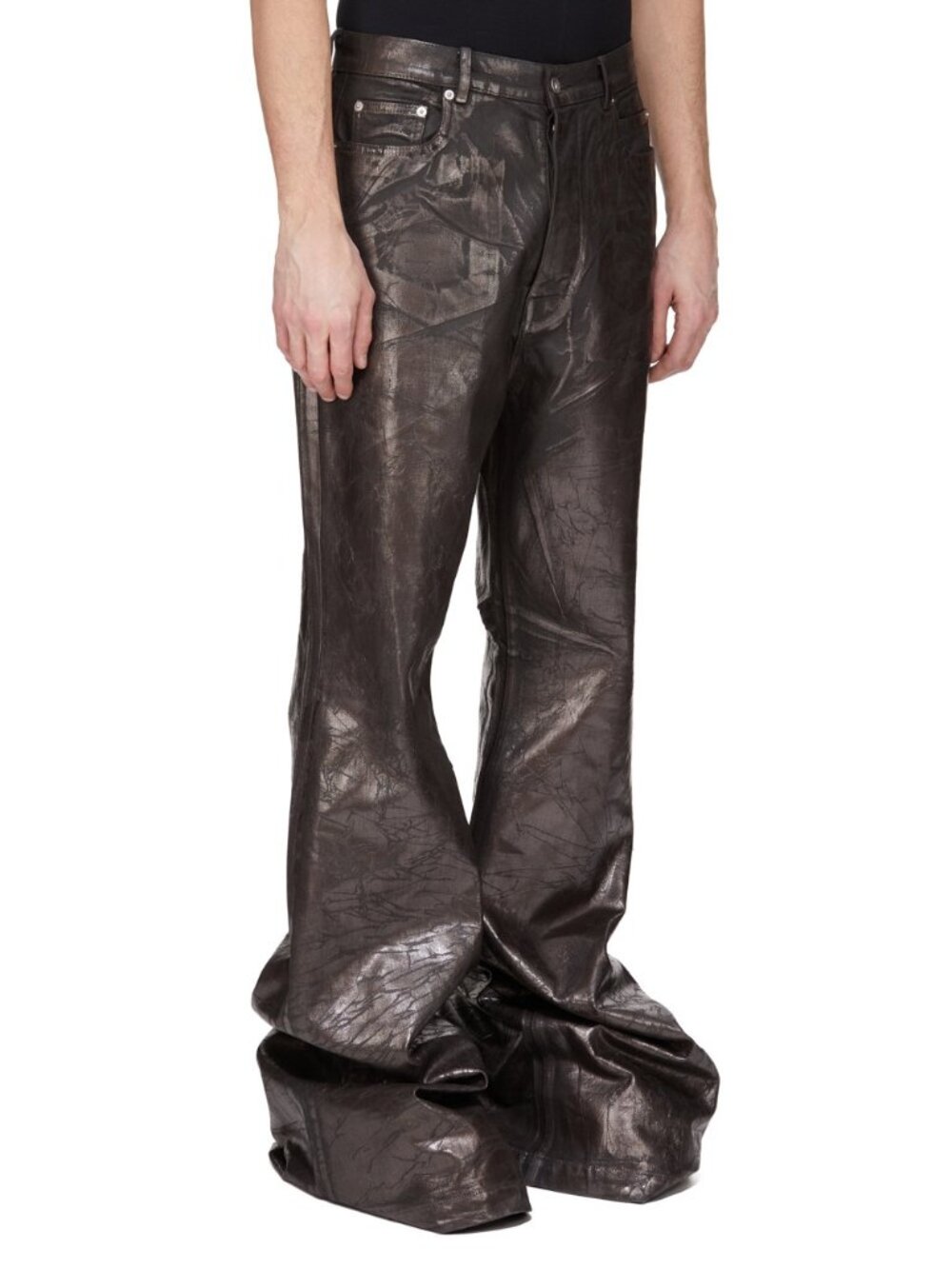 BNWT AW25 RICK OWENS "CONCORDIANS" BOLANS MEGACRUST DENIM 34
